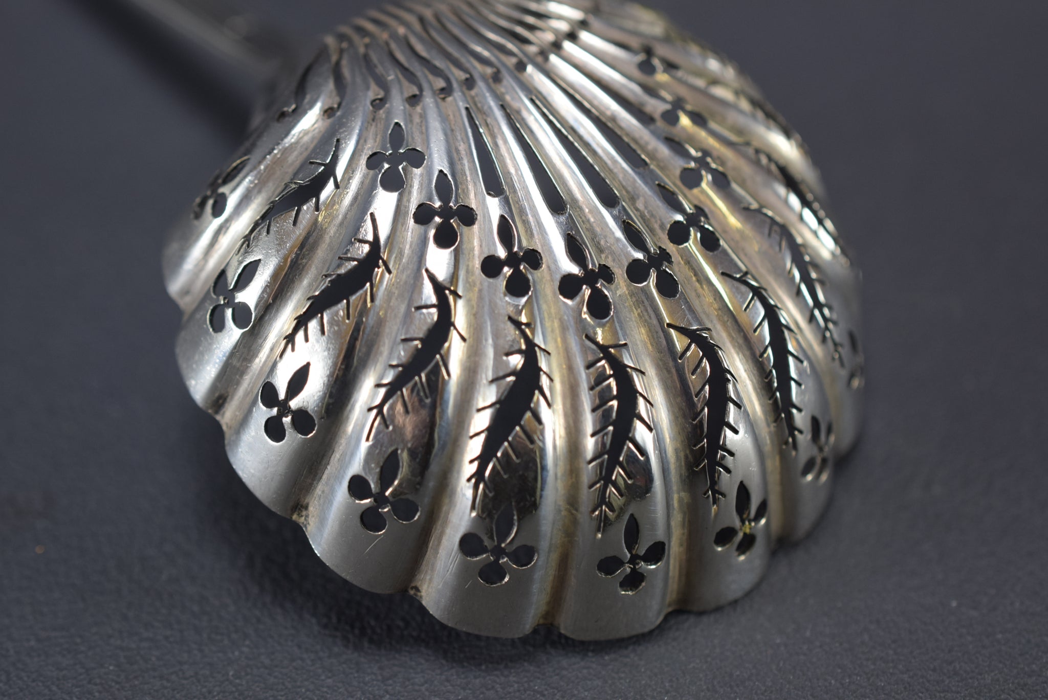 Sterling Silver Sugar Sifter Spoon