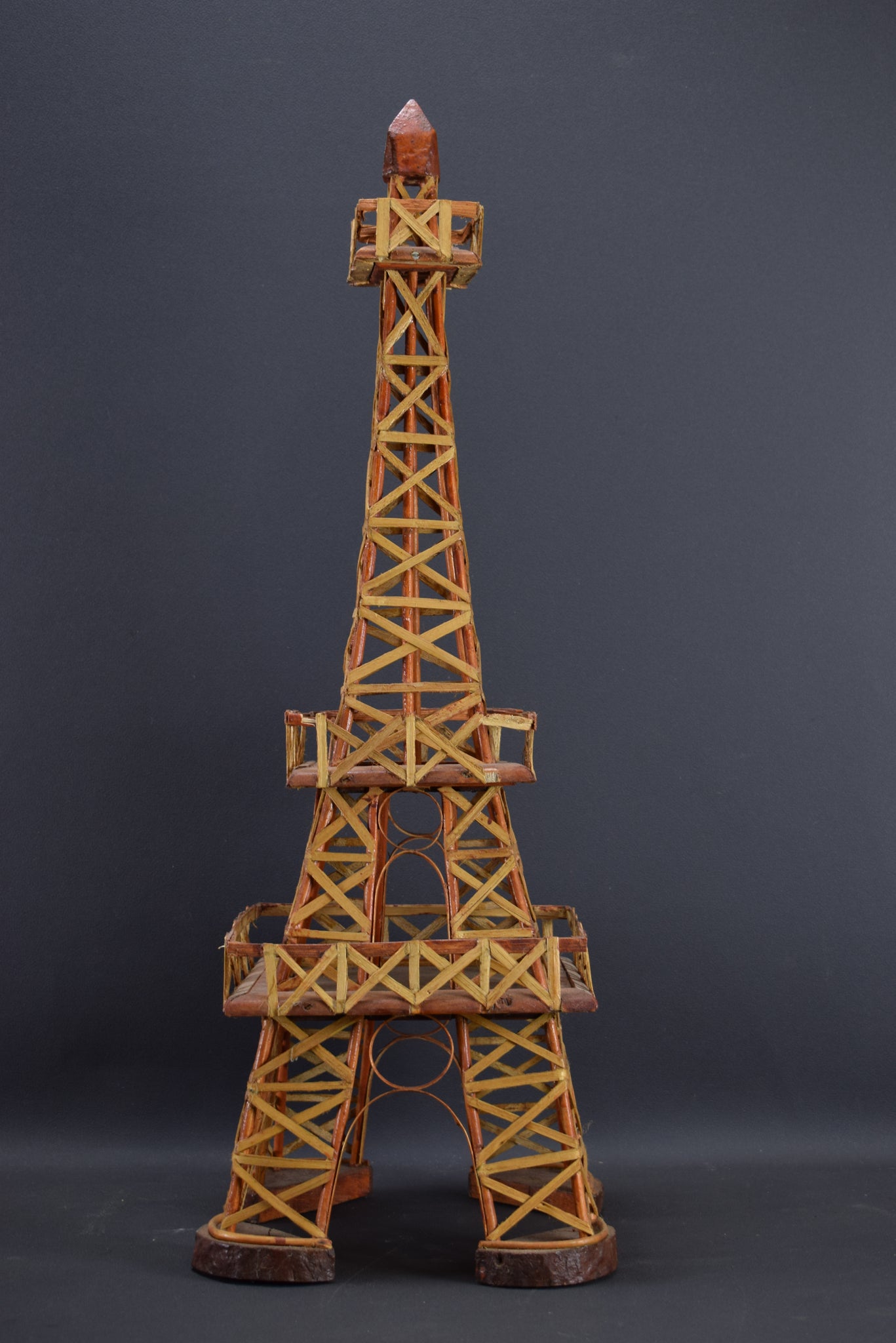 Popsicle Stick Eiffel Tower