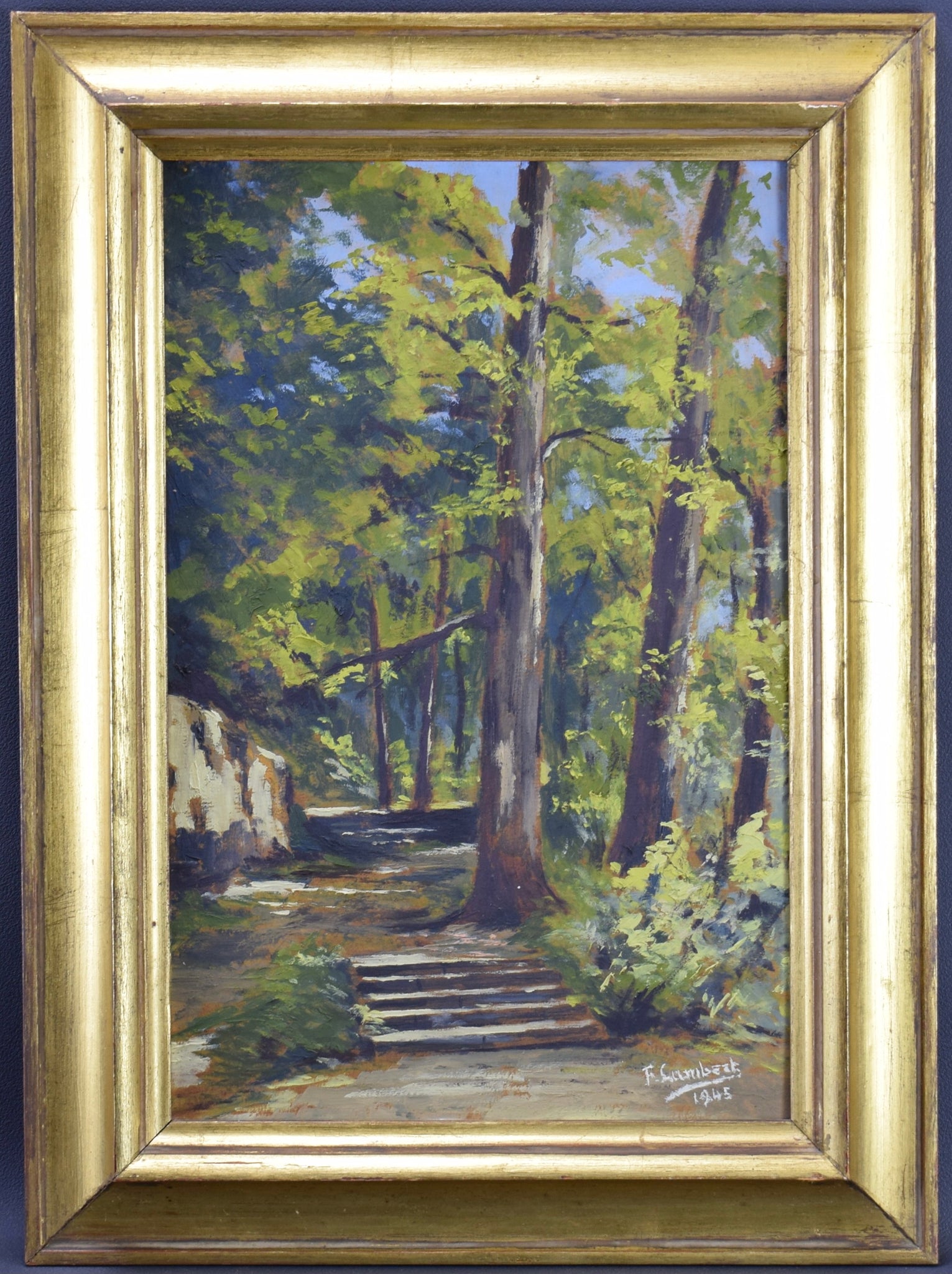 Path in the forest Painting