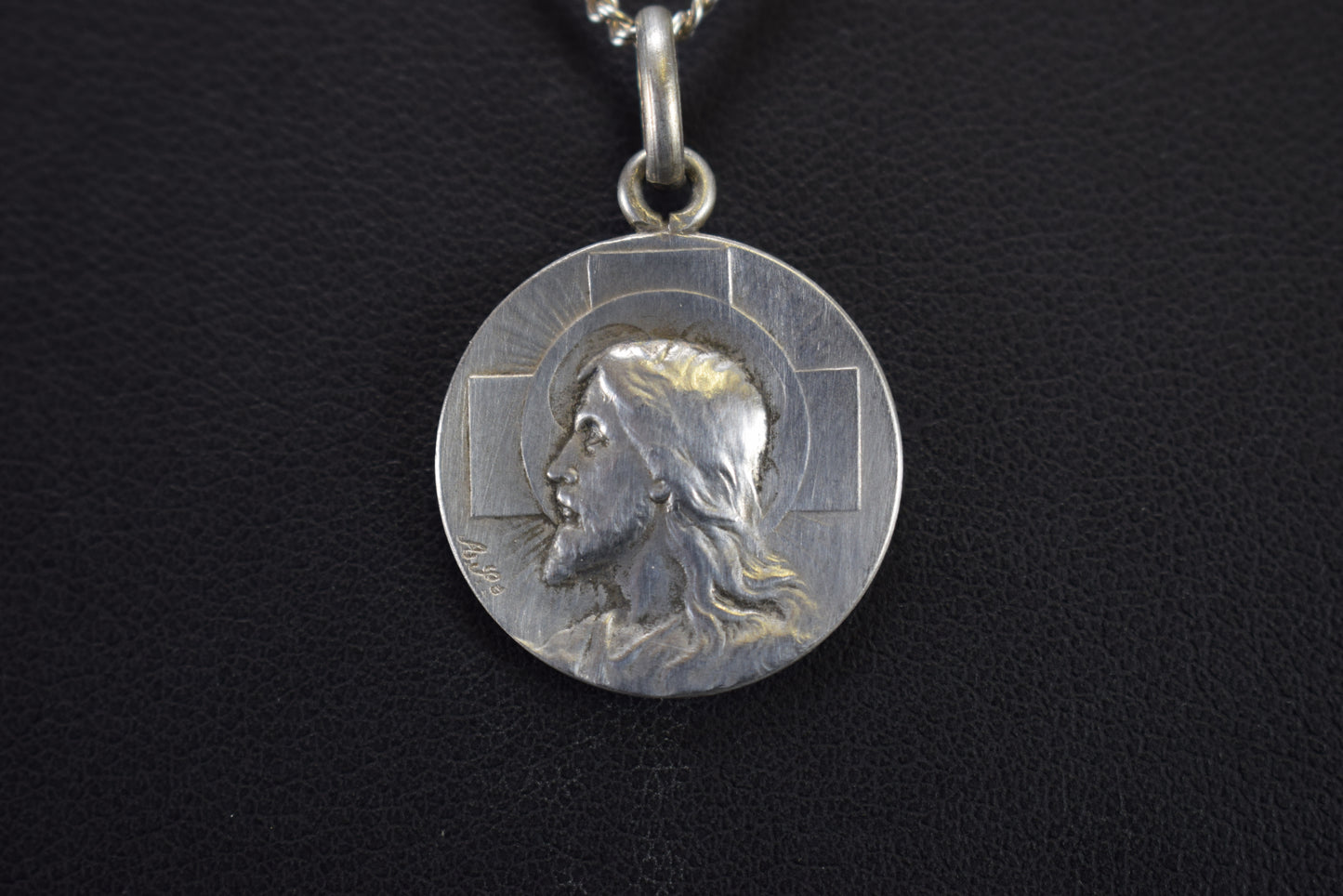 Christ Sterling Silver Medal