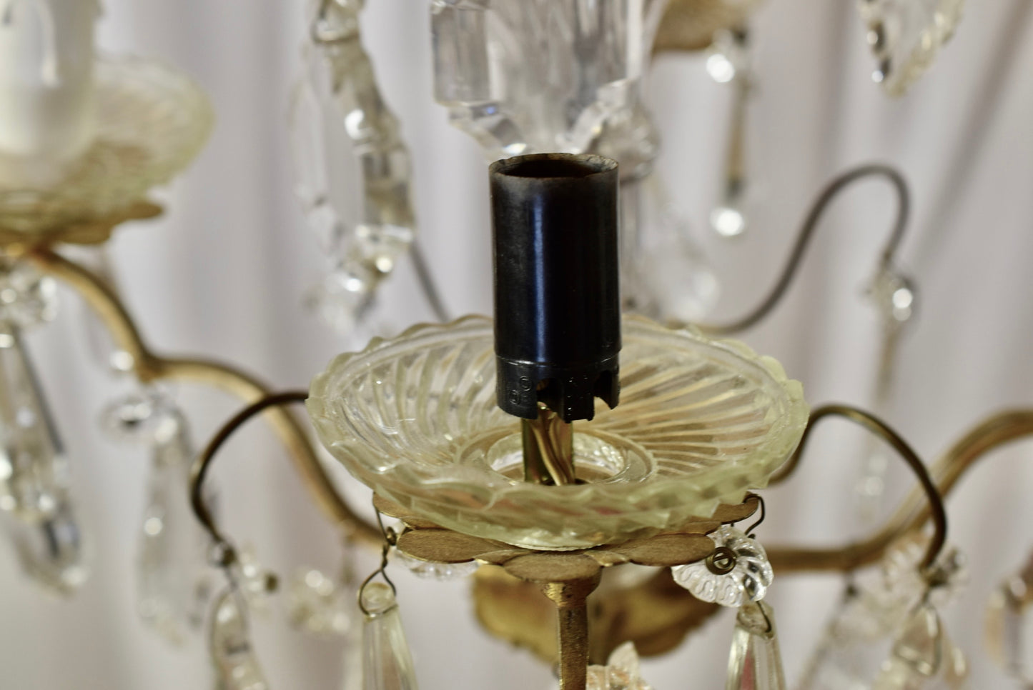 Crystal Drops Chandelier