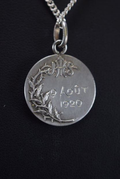 Christ Sterling Silver Medal