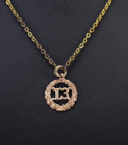 13 Lucky Charm Necklace