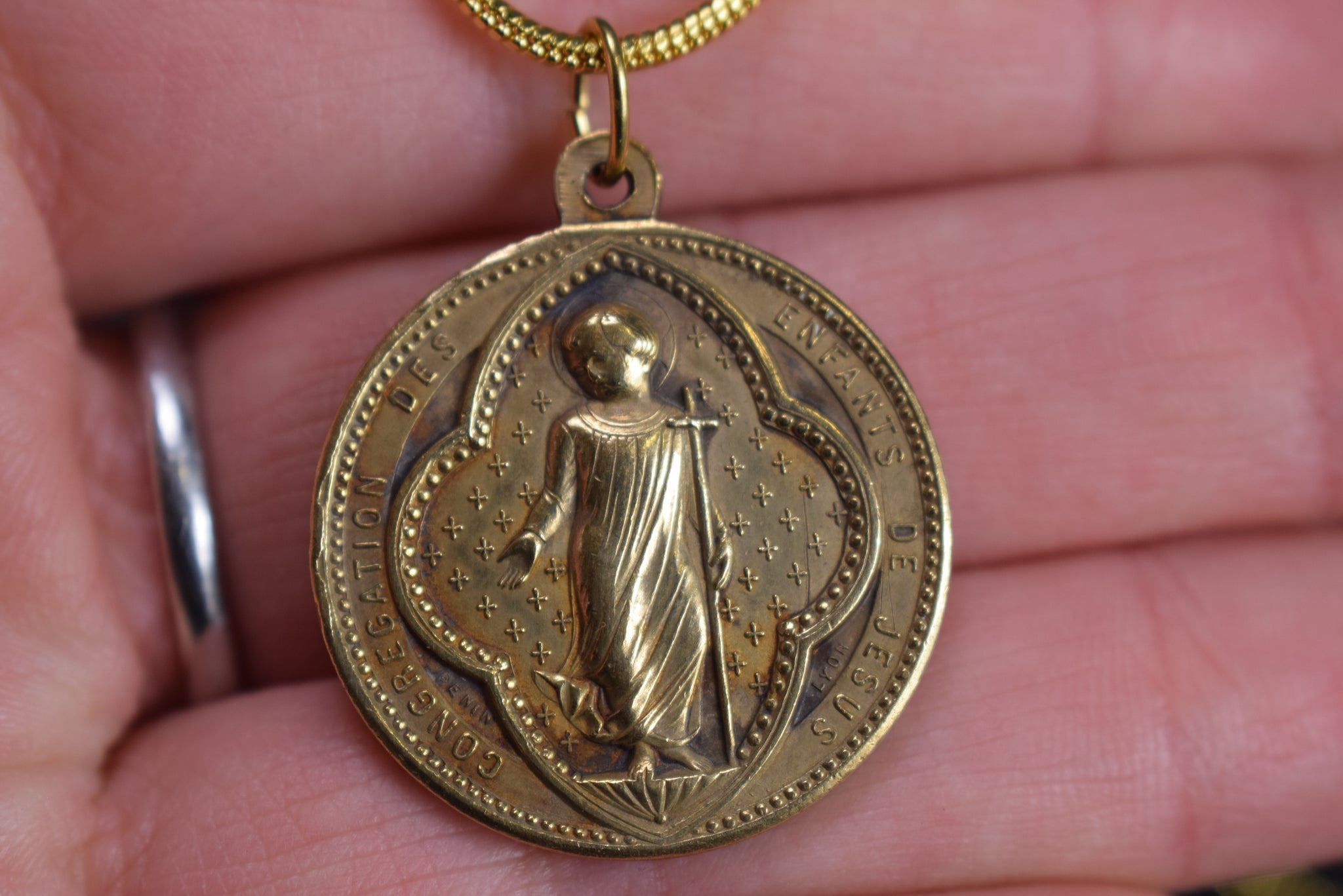 Jesus Child Medal by Penin