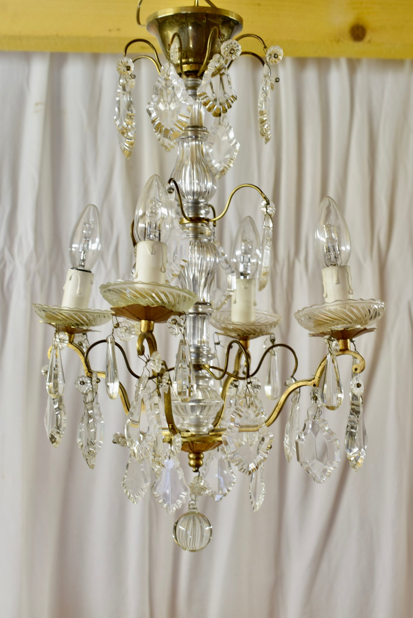 Crystal Drops Chandelier