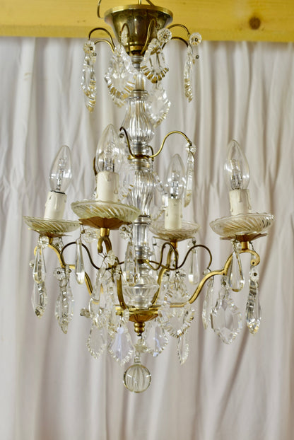 Crystal Drops Chandelier