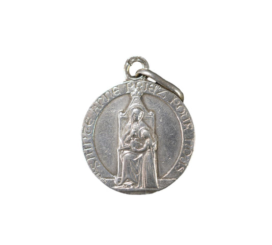 Saint Ann Medal by Penin Sterling Silver