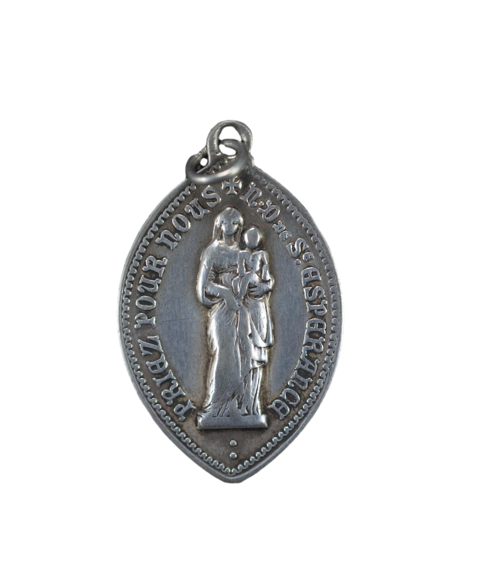 Our Lady of Hope Sterling Silver Mary Medal Paris