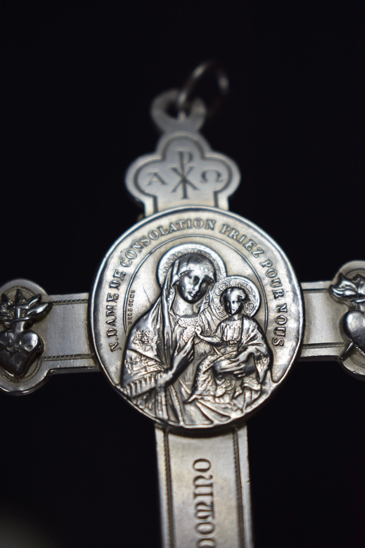 Crucifix en Argent Massif par A Chertier