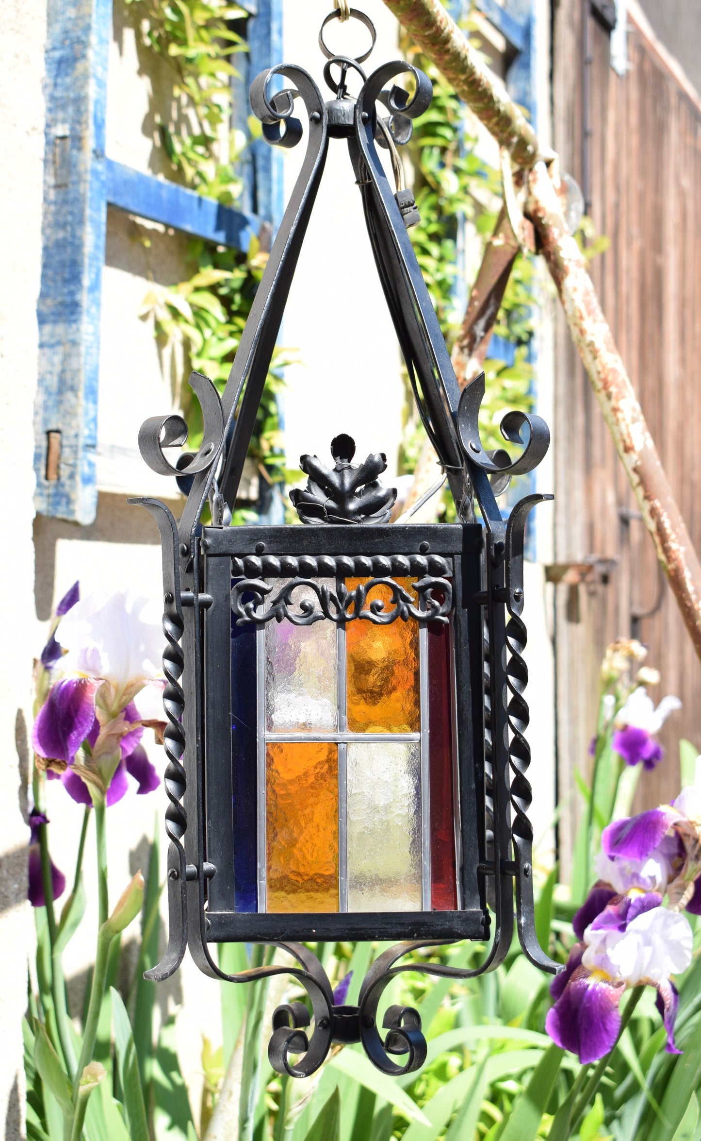 Stained Glass Lantern
