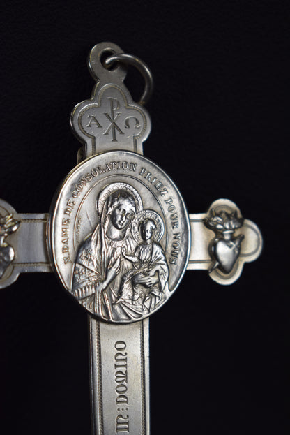 Crucifix en Argent Massif par A Chertier