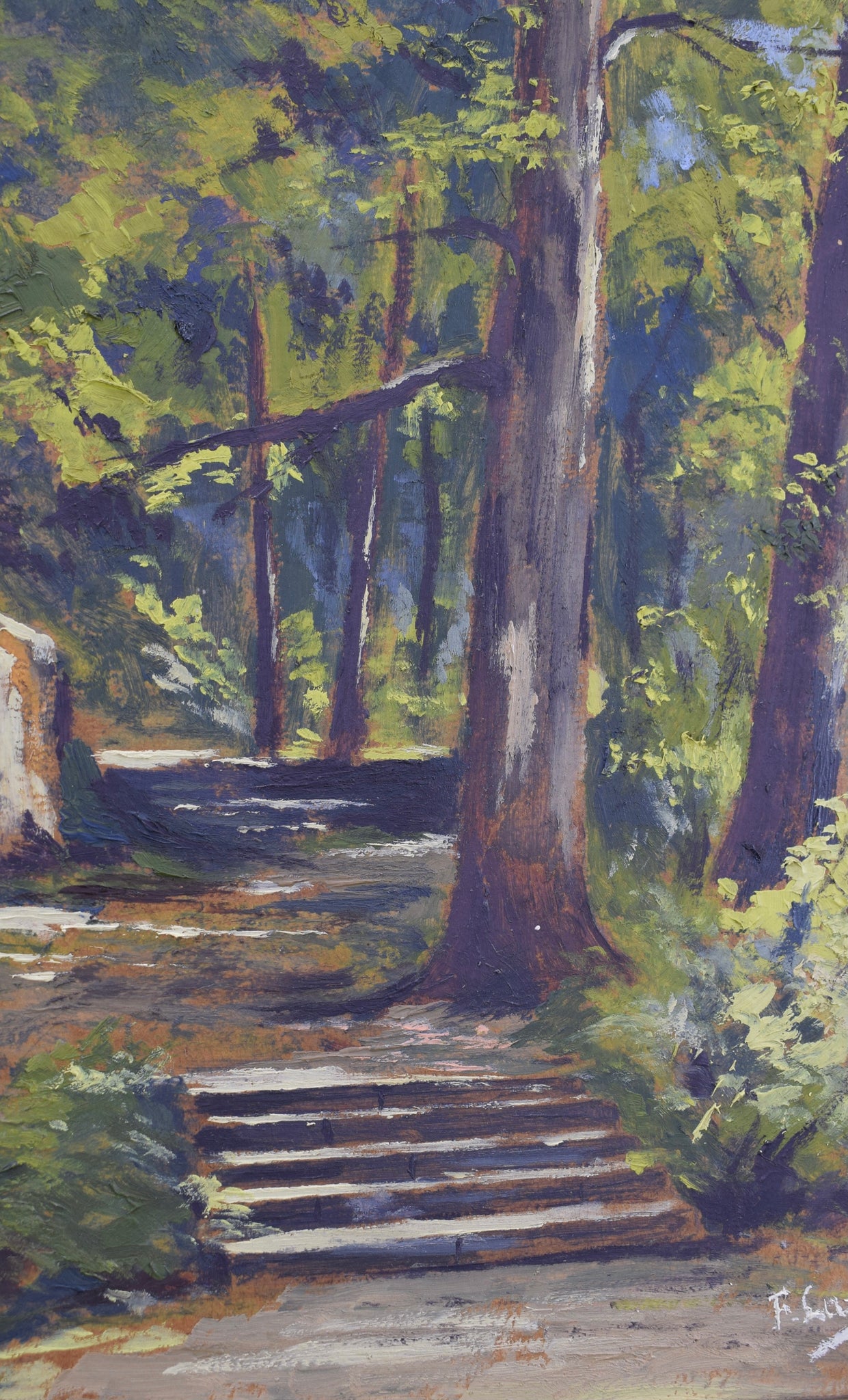 Path in the forest Painting