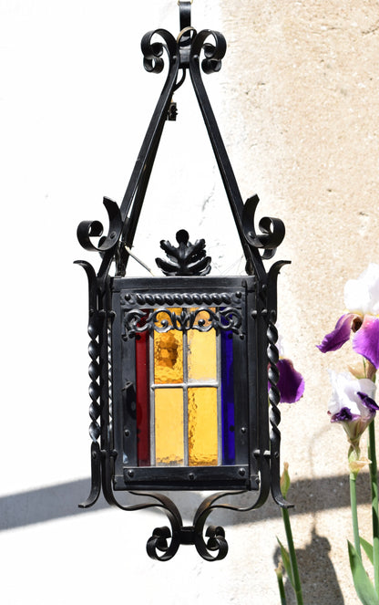 Stained Glass Lantern