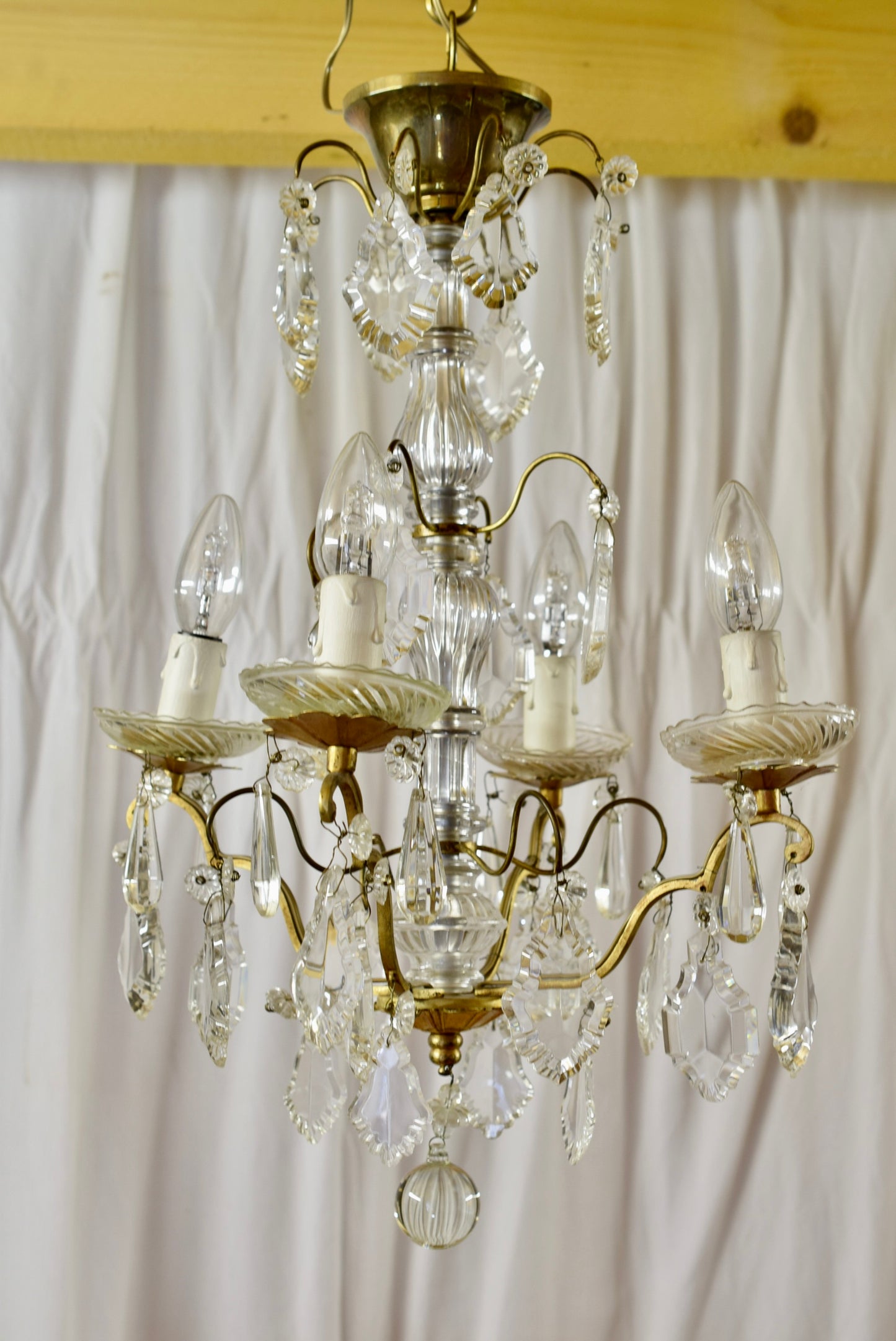 Crystal Drops Chandelier
