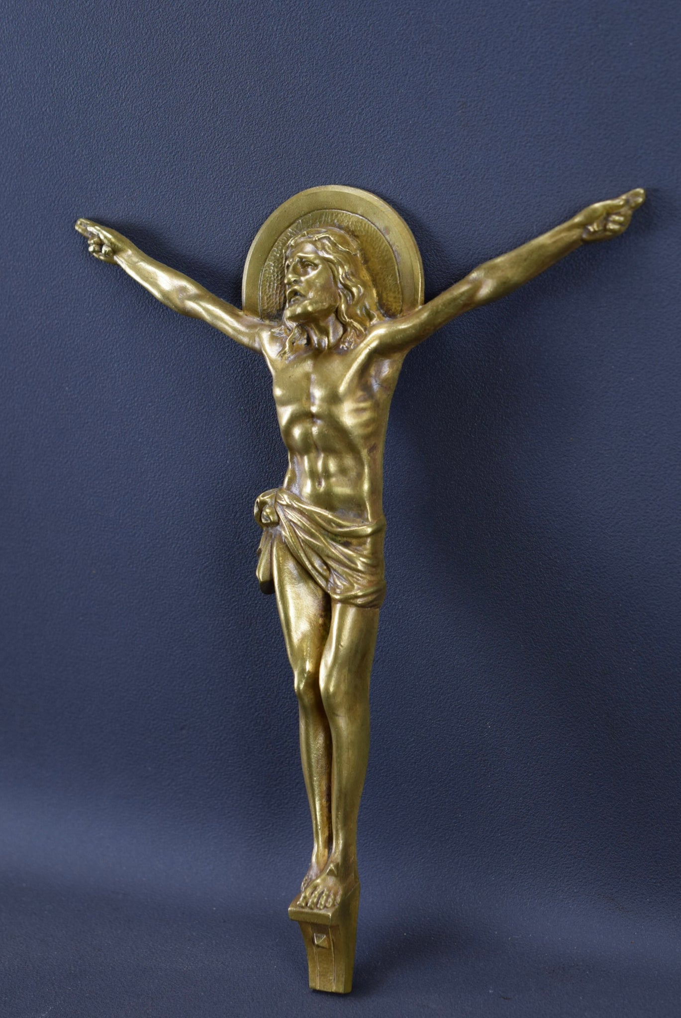 Art Deco Bronze Jesus Corpus