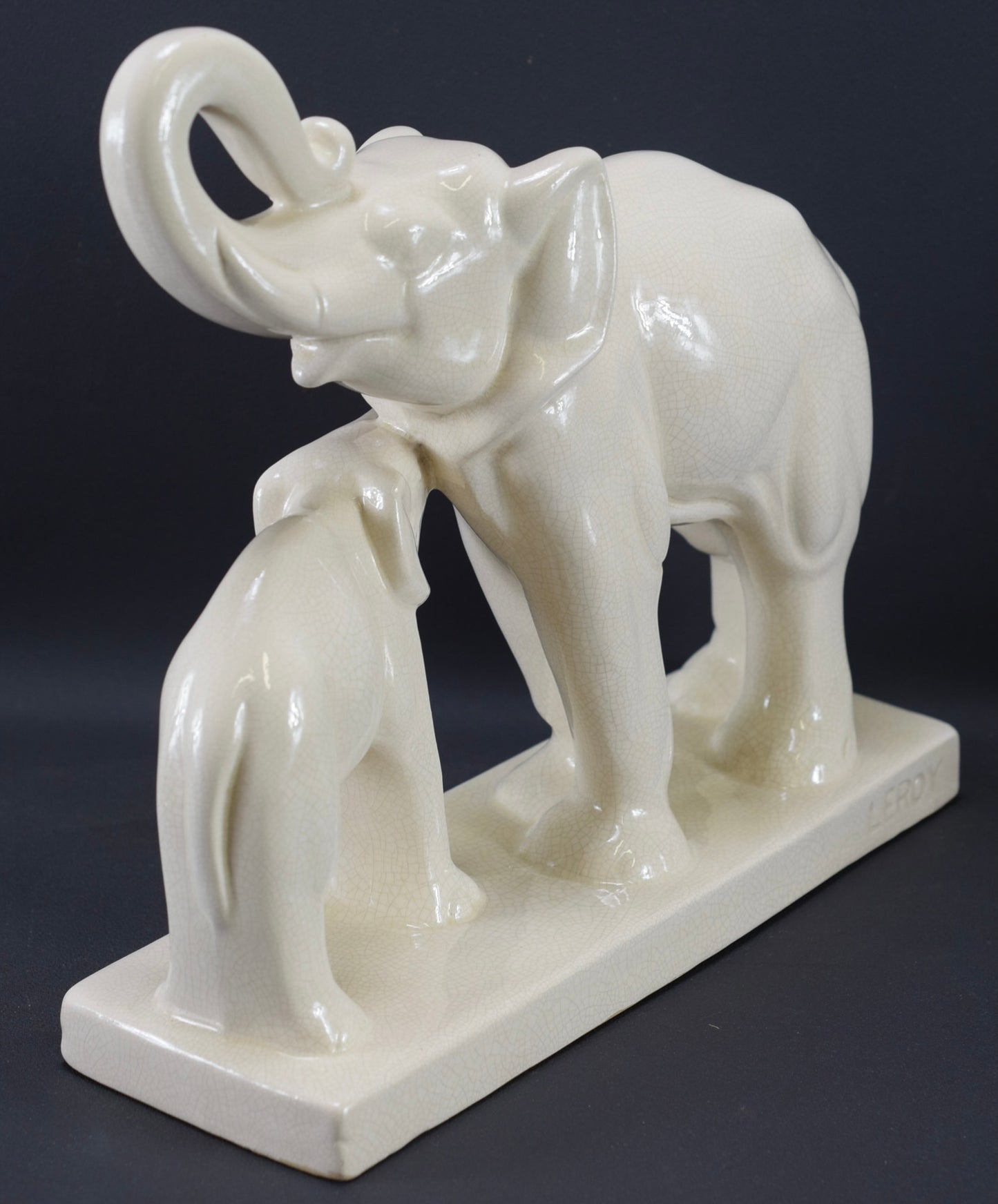 Art Deco Elephant Statue
