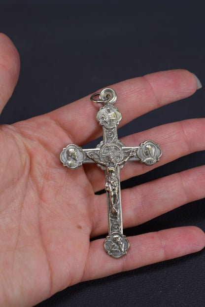 Crucifix pectoral vintage Roma