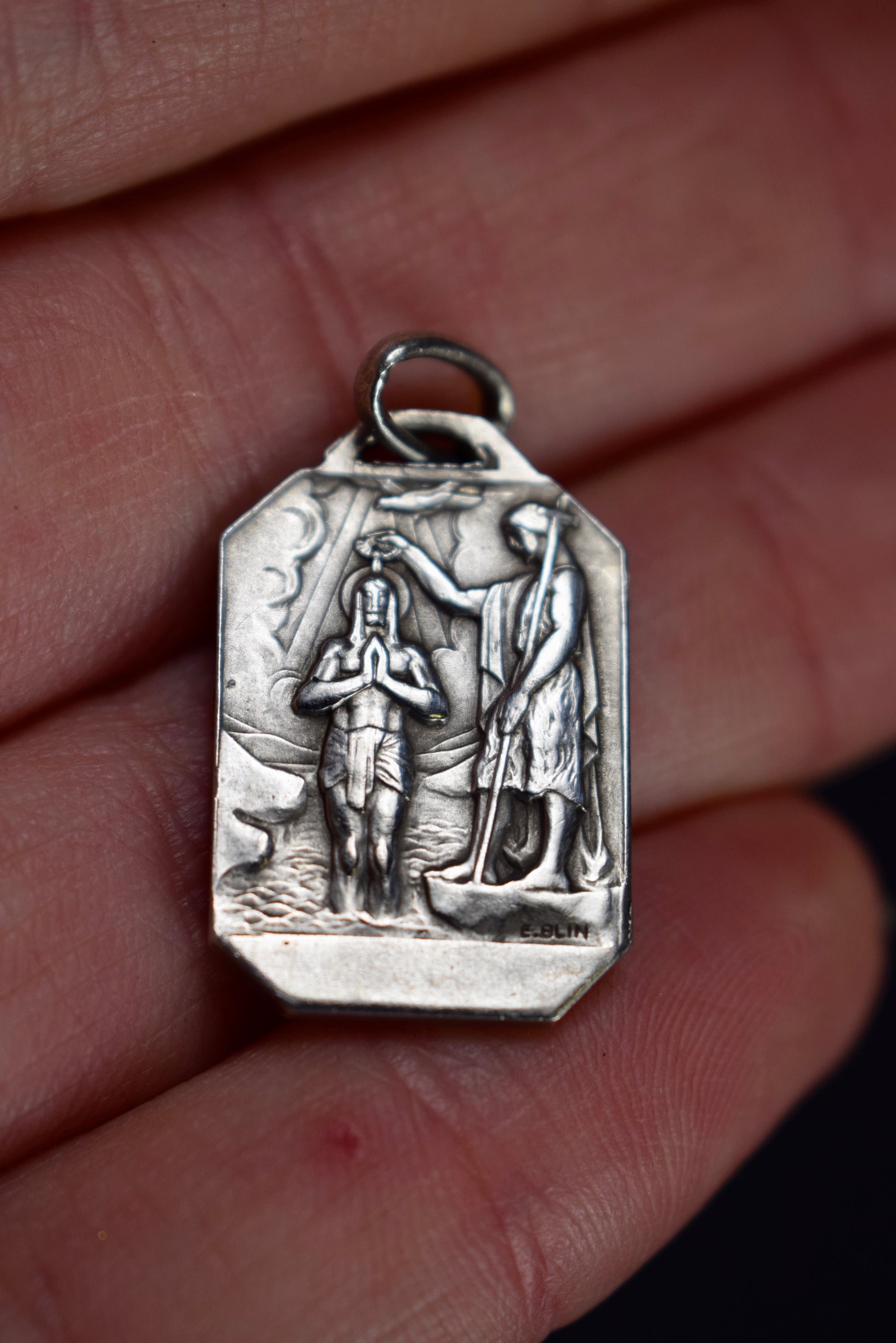 Art Deco St John Medal by Edouard Blin