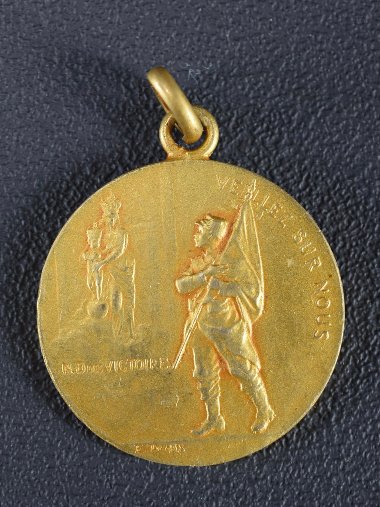 Notre Dame des Victoires Medal by Dropsy