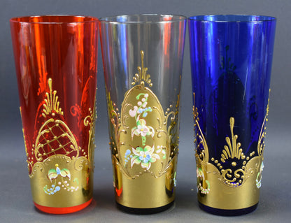 Trois verres de Murano