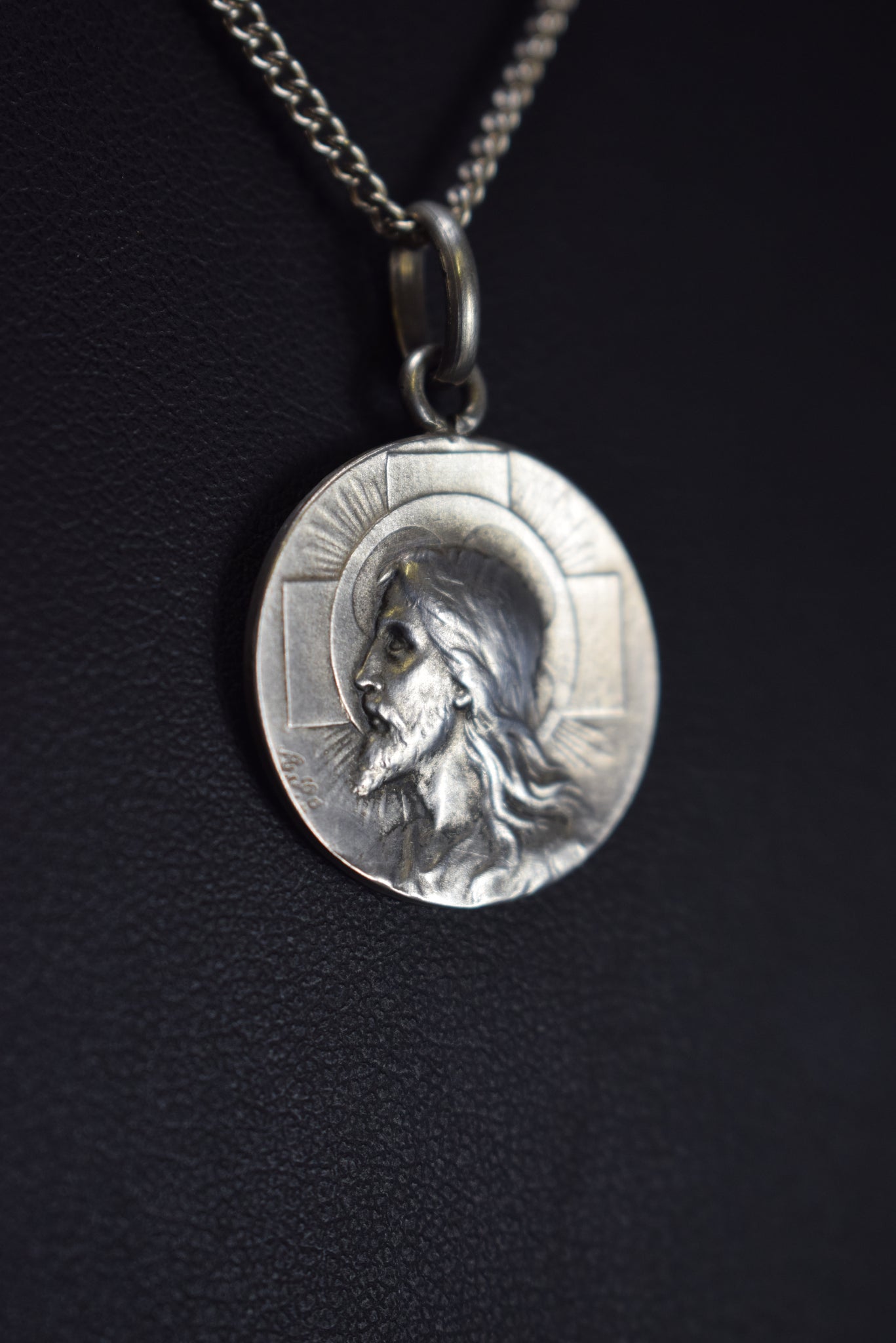 Christ Sterling Silver Medal