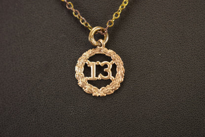 13 Lucky Charm Necklace