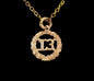 Lucky 13 Good Luck Medal Pendant Lucky Charm VINTAGE Necklace