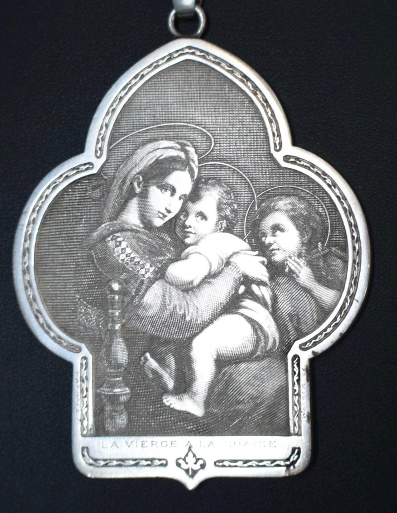 Engraved Medallion After Raphael Wicker