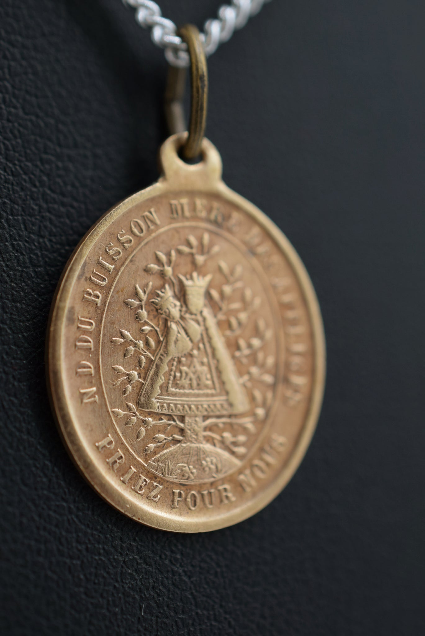 Mother of God of All the Afflicted Medal Notre Dame du Buisson