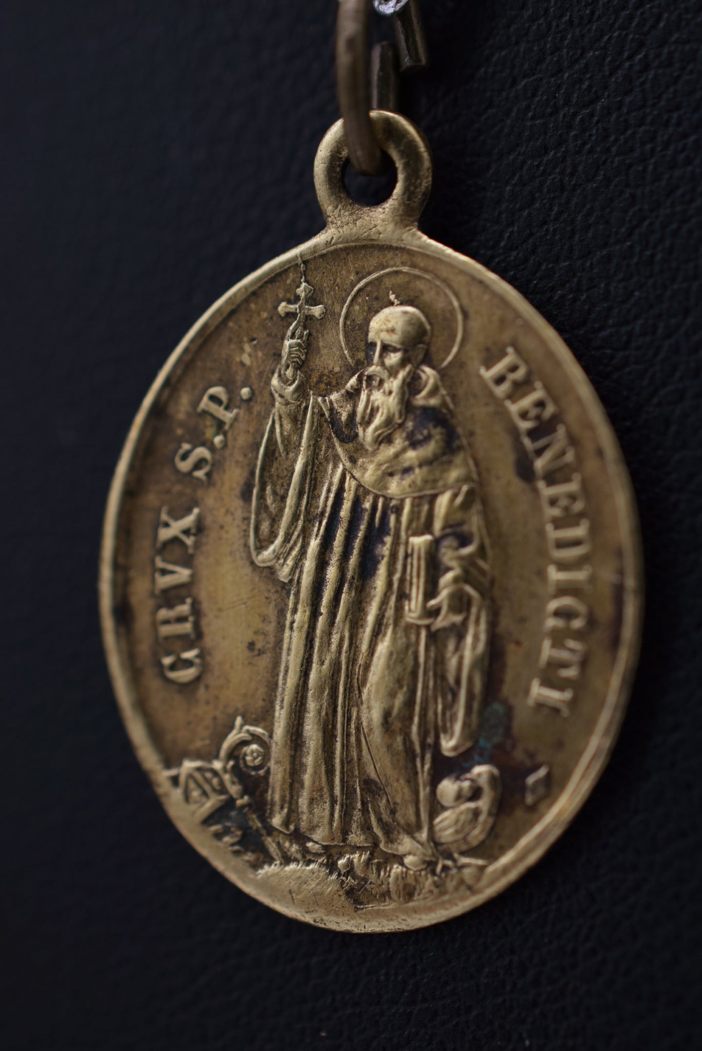 Saint Benedict Exorcist Medal Exorcism Brass Pendant