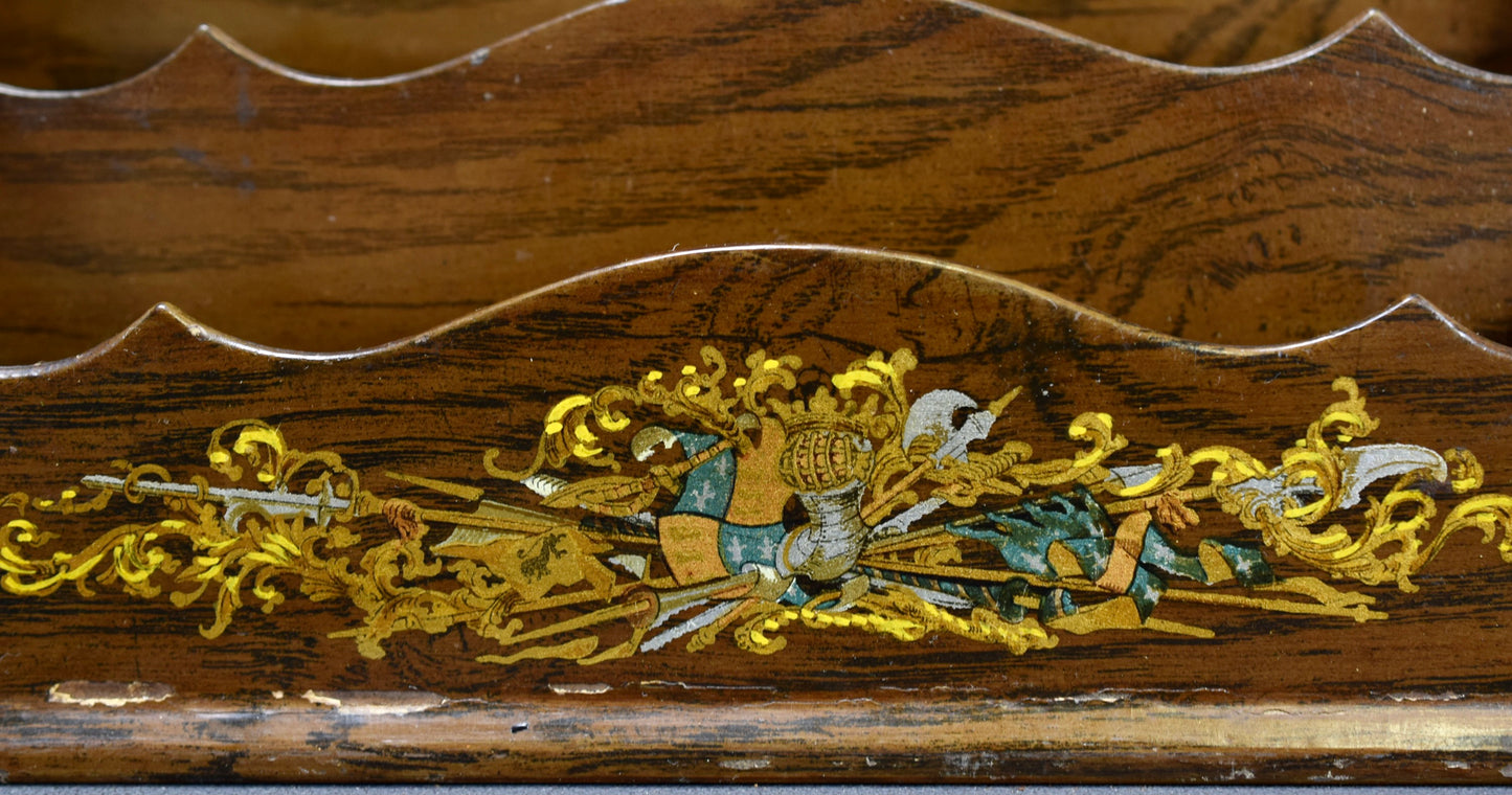 Middles Ages Desk Letter Rack