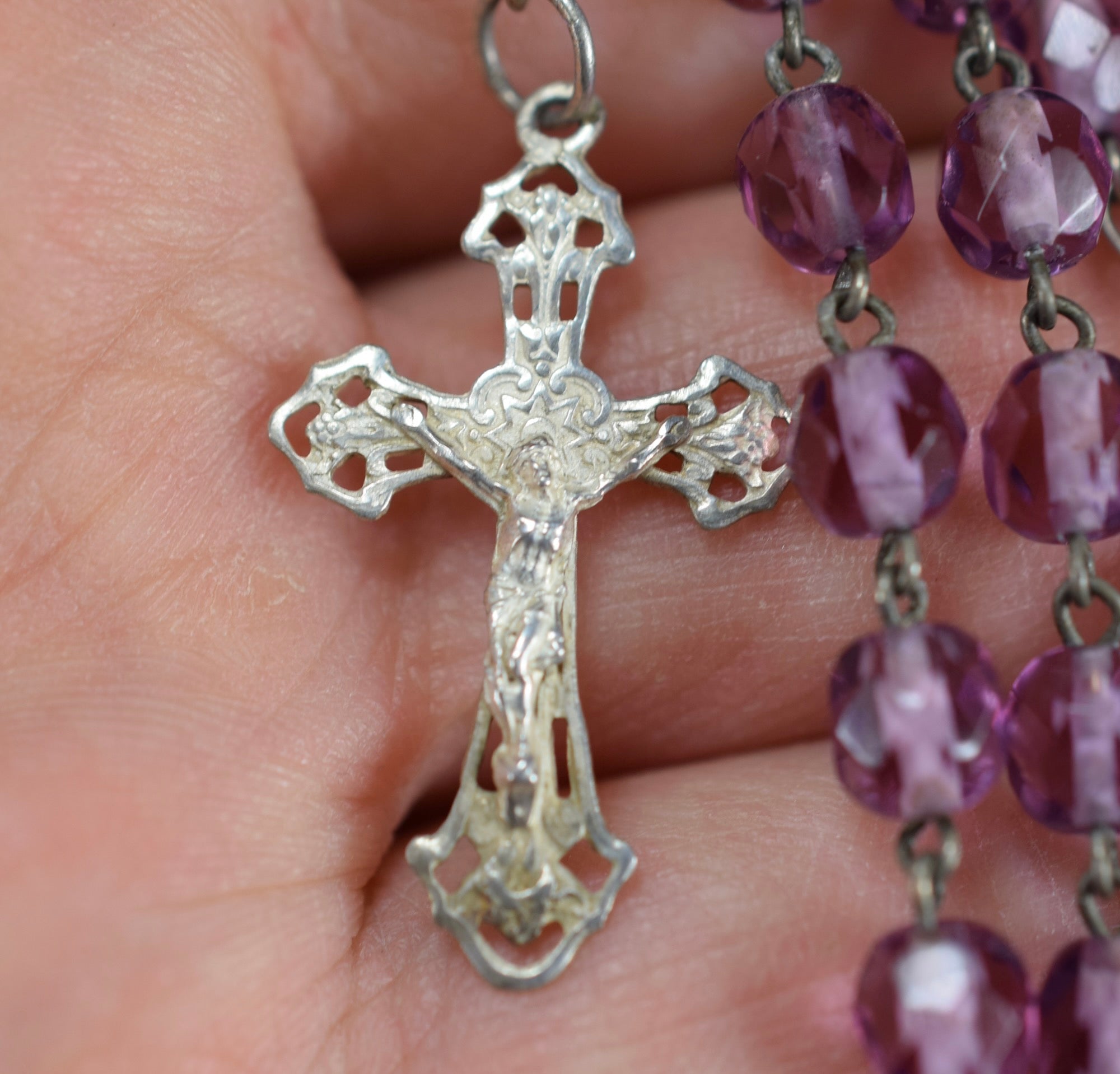Small Purple Rosary