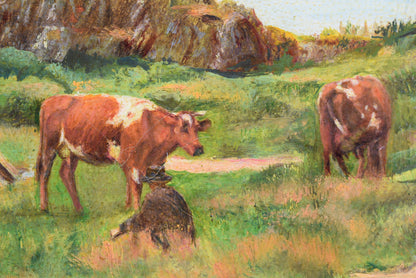 Peinture de vaches