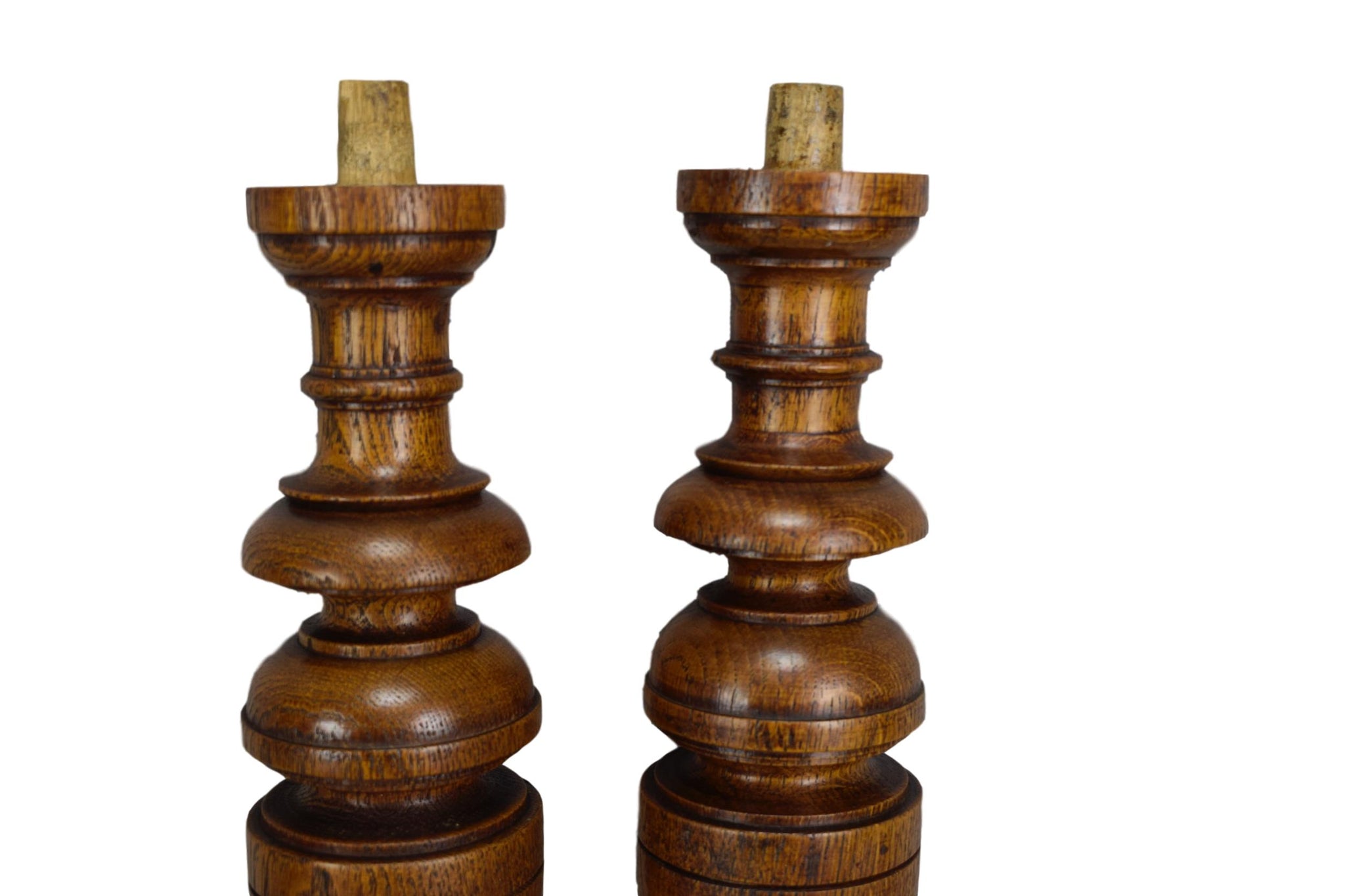 Pair of Small Columns - Charmantiques