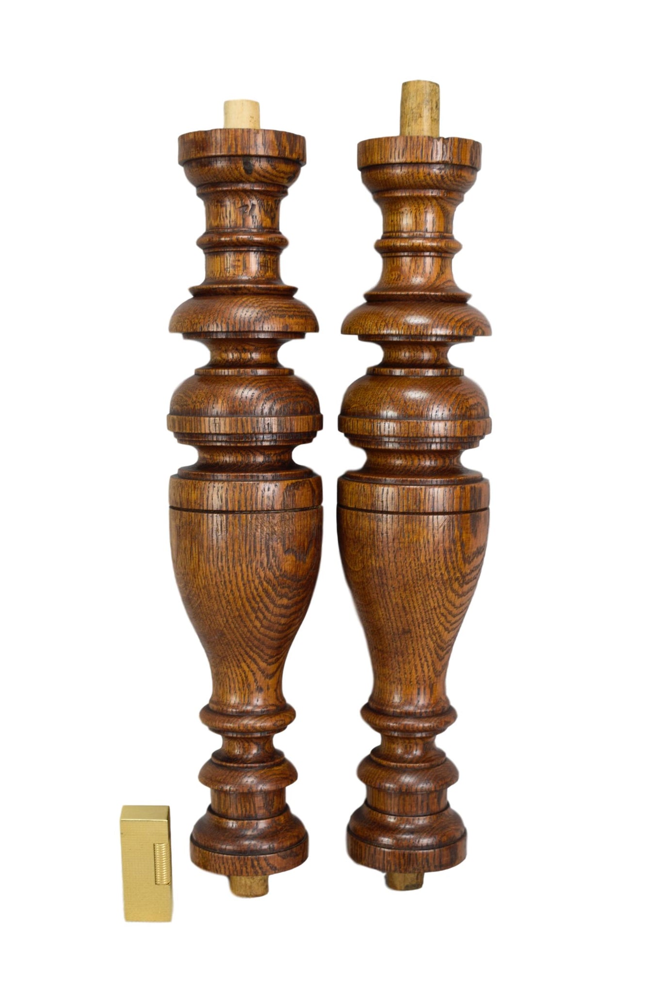 Pair of Small Columns - Charmantiques