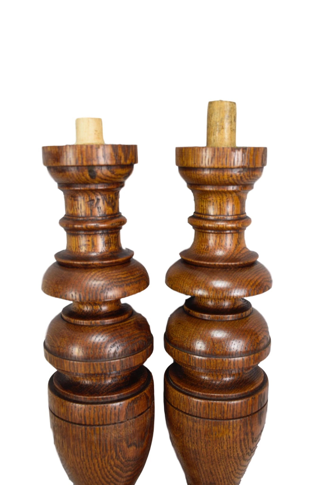 Pair of Small Columns - Charmantiques