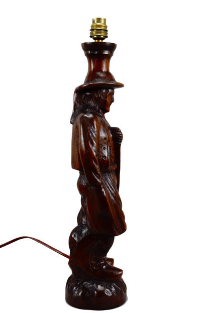 Large Figural Lamp - Charmantiques