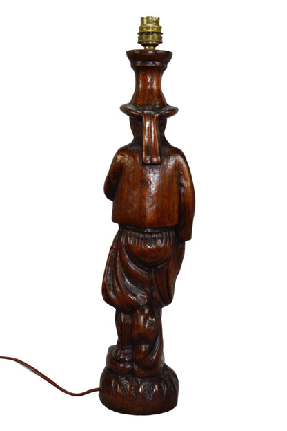 Large Figural Lamp - Charmantiques