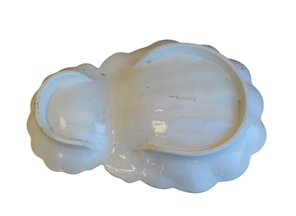Strawberry Majolica Server - Charmantiques