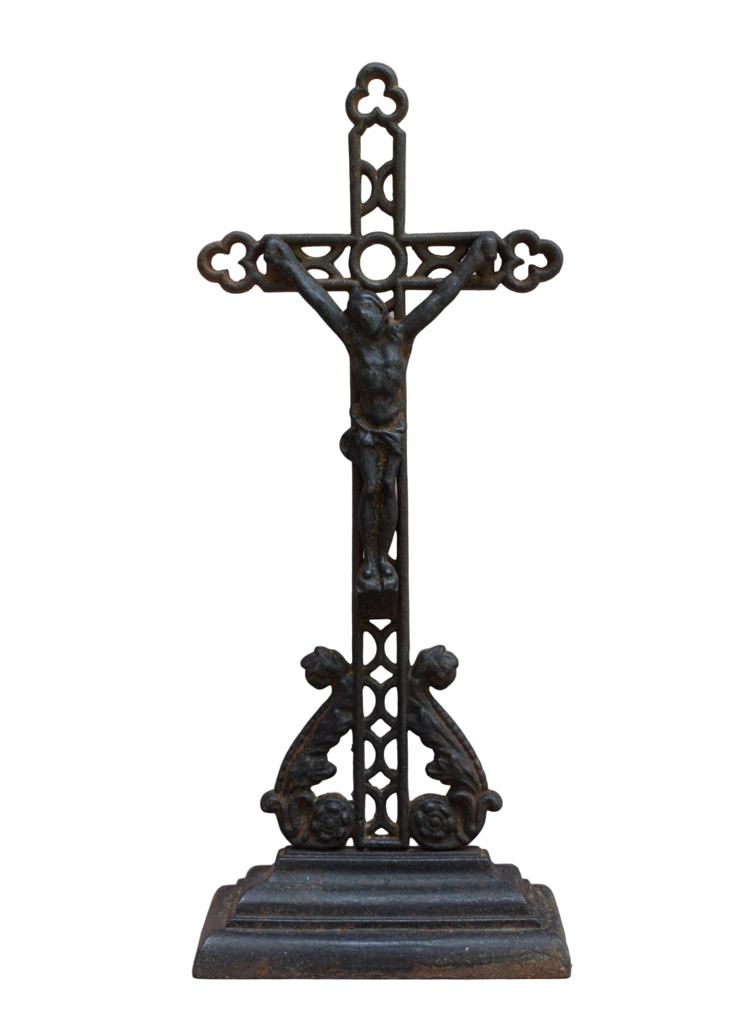 Cast Iron Crucifix - Charmantiques