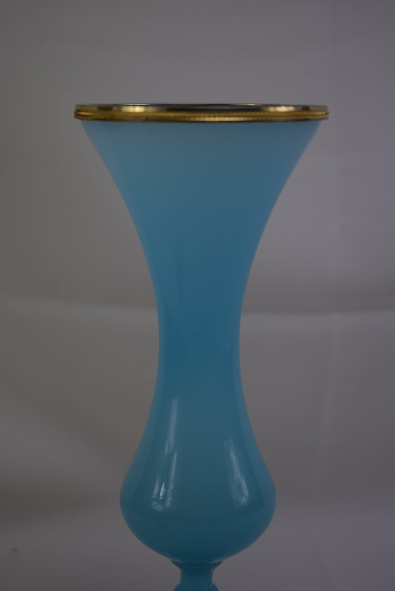Murano Blue Vase - Charmantiques