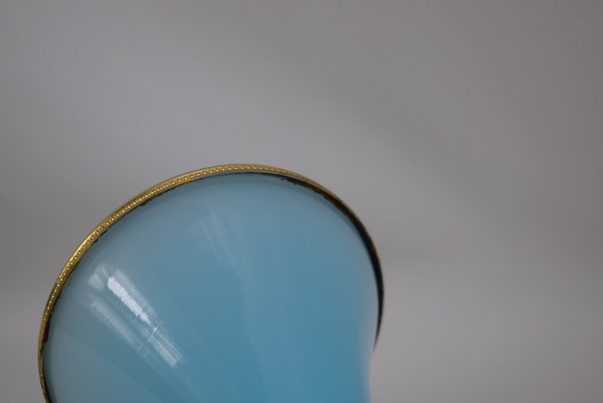 Murano Blue Vase - Charmantiques
