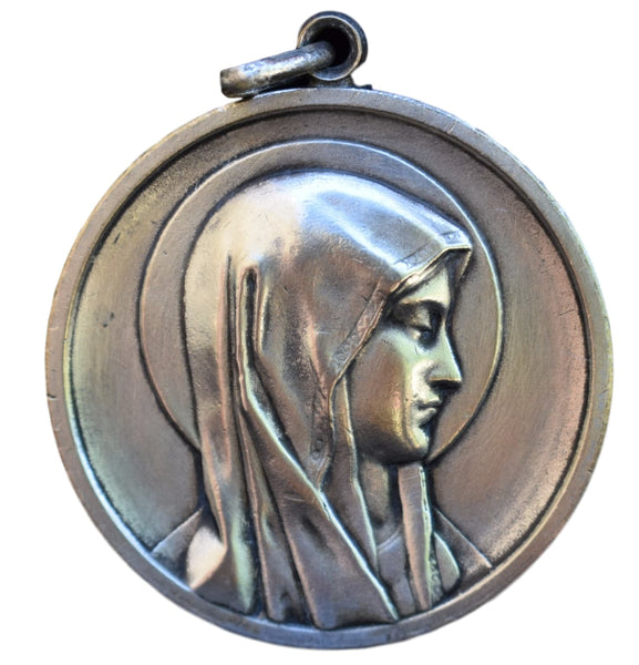 Large Lourdes Medal - Charmantiques