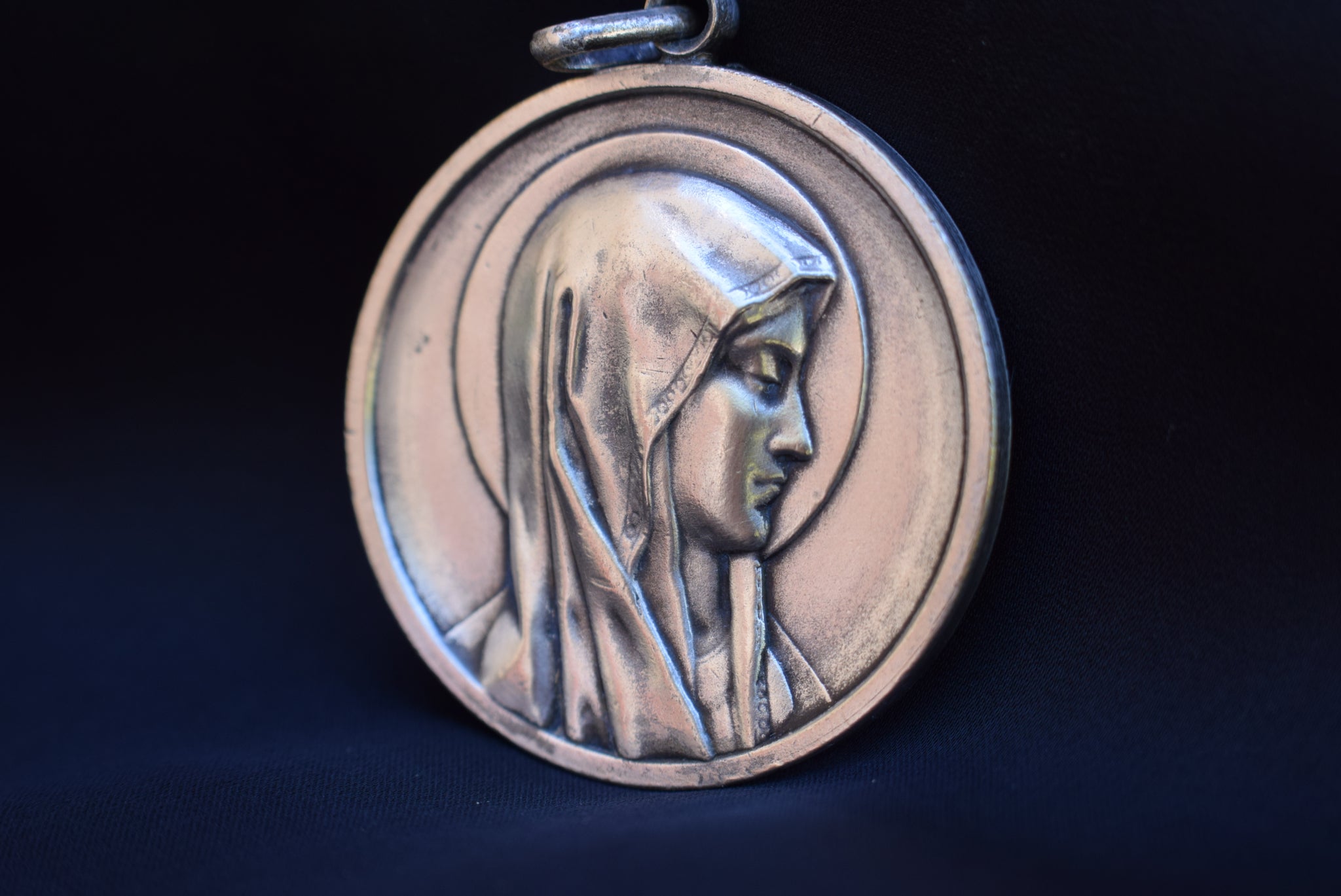 Large Lourdes Medal - Charmantiques