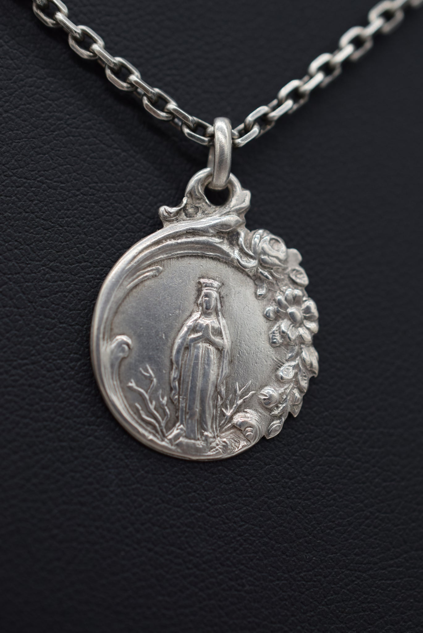 Lourdes Medal Silver