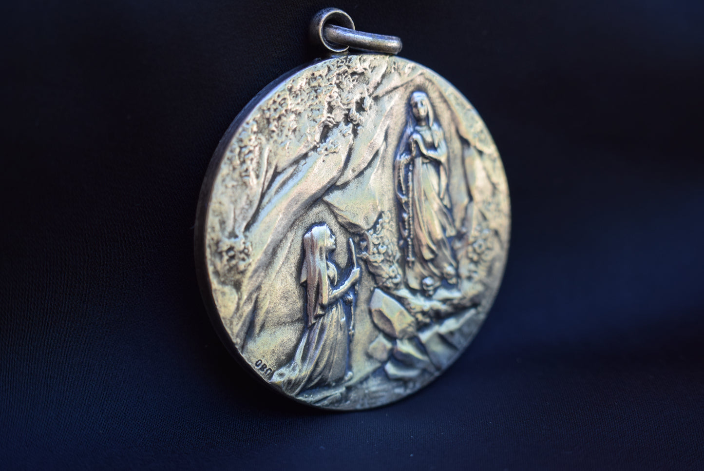 Large Lourdes Medal - Charmantiques