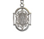 Antique French Communion Medal Chalice Pendant
