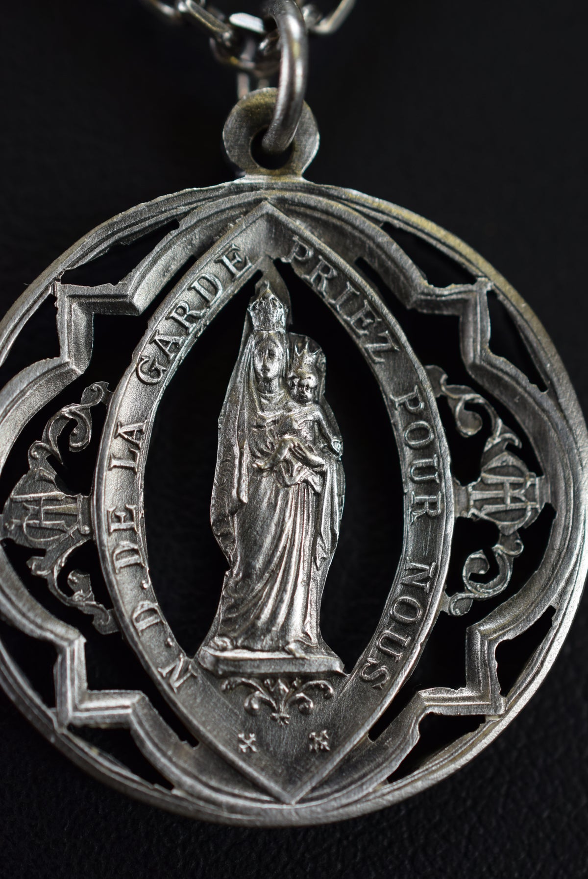 Our Lady of the Guard Openwork Medal Locket Charm – Charmantiques