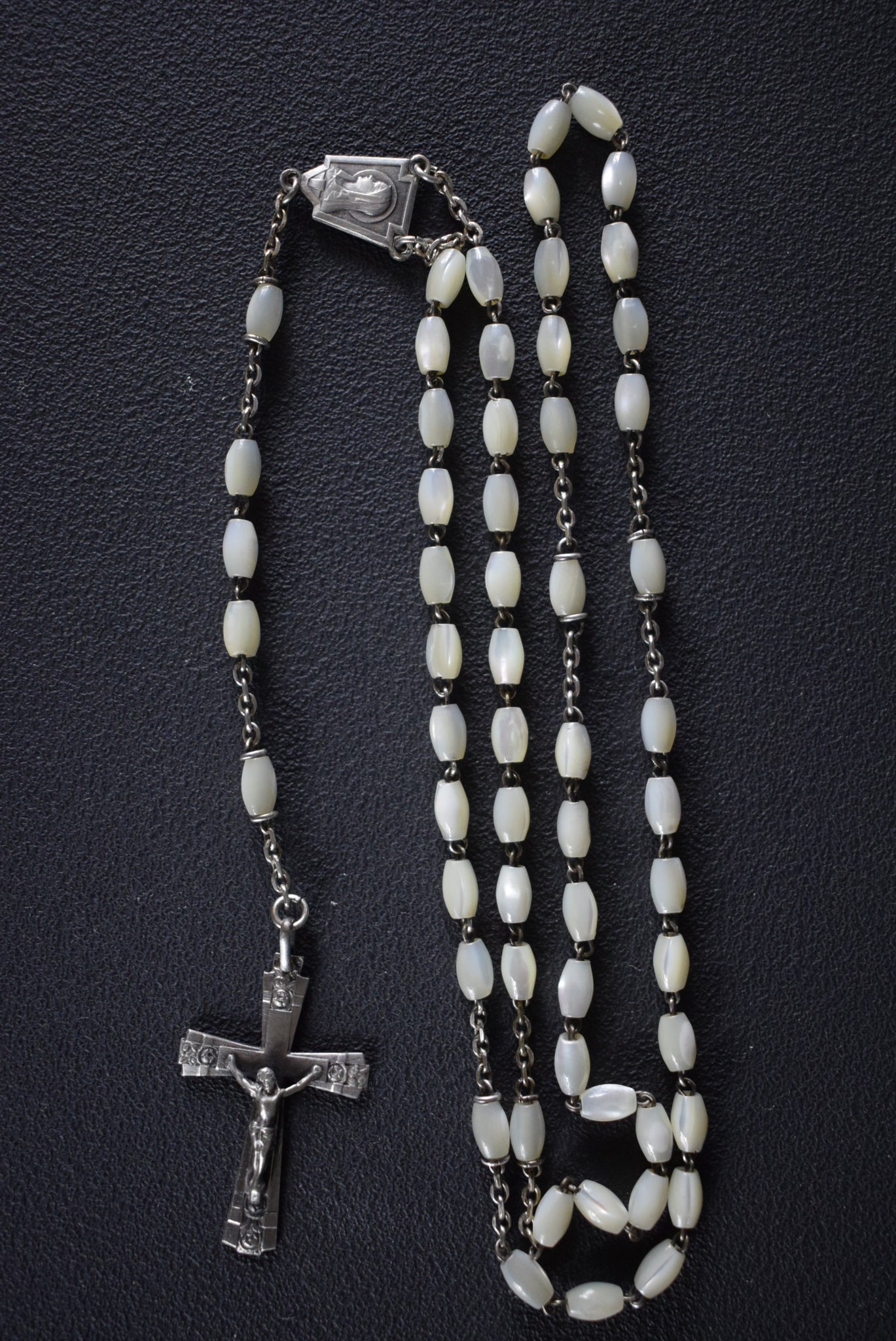 Mop & Silver Rosary