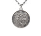Vintage Sacred Heart of Jesus Medal Love ! Glory ! Pendant